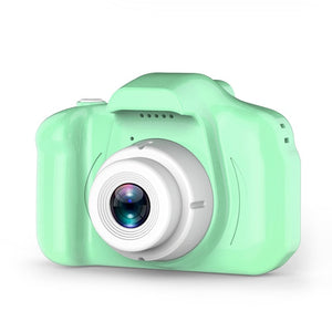 2 Inch HD Screen Chargable Digital Mini Camera Kids Cartoon Cute Camera Toys Outdoor Photography Props for Child Birthday Gift