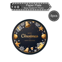 Load image into Gallery viewer, Xmas 2019 Merry Christmas Tableware Kitchen Decor Navidad Gift Christmas Decor for Home Table Cristmas Happy New Year 2020 Noel