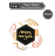 Load image into Gallery viewer, Xmas 2019 Merry Christmas Tableware Kitchen Decor Navidad Gift Christmas Decor for Home Table Cristmas Happy New Year 2020 Noel