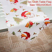 Load image into Gallery viewer, Table Runner Christmas Decoration For Home Navidad 2019 Christmas Decor Noel New Year 2020 Xmas deco Merry Christmas Kitchen Set