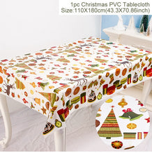 Load image into Gallery viewer, Table Runner Christmas Decoration For Home Navidad 2019 Christmas Decor Noel New Year 2020 Xmas deco Merry Christmas Kitchen Set