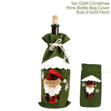 Load image into Gallery viewer, Table Runner Christmas Decoration For Home Navidad 2019 Christmas Decor Noel New Year 2020 Xmas deco Merry Christmas Kitchen Set