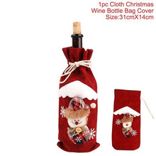 Load image into Gallery viewer, Table Runner Christmas Decoration For Home Navidad 2019 Christmas Decor Noel New Year 2020 Xmas deco Merry Christmas Kitchen Set