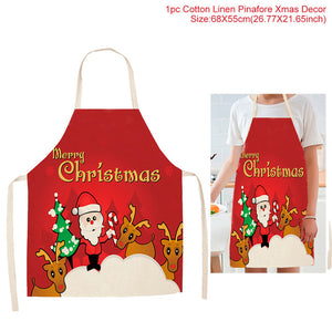 Merry Christmas Decorations For Home Cristmas Gift Christmas Ornaments Santa Claus Christmas Kitchen Decoration New Year 2020