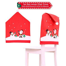 Load image into Gallery viewer, Huiran Merry Christmas Apron Santa Claus Christmas Decorations For Home 2019 Navidad 2020 Happy New Year Christmas Kitchen Noel