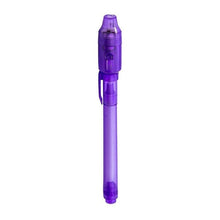 Load image into Gallery viewer, Big Head Luminous Light Invisible Ink Pen 2 in 1 UV Light Check Money Kids Drawing Secret Learning Educational Magic Pens