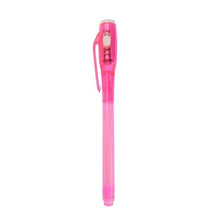 Load image into Gallery viewer, Big Head Luminous Light Invisible Ink Pen 2 in 1 UV Light Check Money Kids Drawing Secret Learning Educational Magic Pens