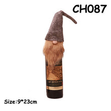 Load image into Gallery viewer, 2020 1PC New Christmas Decor For Home Xmas Wine Bottle Bag Cover Santa Claus Deer Bottle Clothes Kitchen Decoration New Year