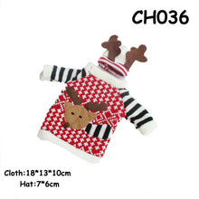 Load image into Gallery viewer, 2020 1PC New Christmas Decor For Home Xmas Wine Bottle Bag Cover Santa Claus Deer Bottle Clothes Kitchen Decoration New Year