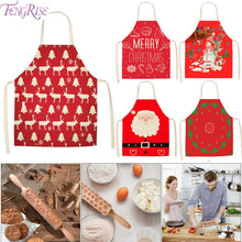 Load image into Gallery viewer, Christmas Apron Kitchen Merry Christmas Decorations For Home 2019 Christmas Ornaments Cristmas Decor Xmas Navidad New Year 2020