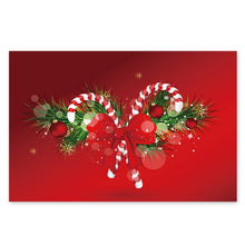 Load image into Gallery viewer, Cartoon Style Christmas Holiday Print Coral Fleece Anti-Skid Bath Mats Area Rugs Doormats For Kitchen Living Room Bedroom