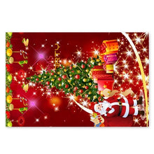 Load image into Gallery viewer, Cartoon Style Christmas Holiday Print Coral Fleece Anti-Skid Bath Mats Area Rugs Doormats For Kitchen Living Room Bedroom