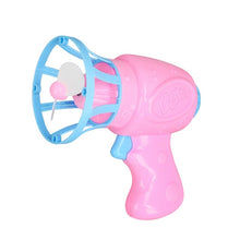 Load image into Gallery viewer, Bubble Blower Machine Toy Kids Soap Water Bubble Gun Cartoon Water Gun Gift For Kids Children Manual Gun Blower